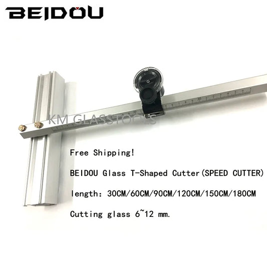 Super Quality!BEIDOU Glass Glass Tools SPEED CUTTER.T-Shaped Cutter.