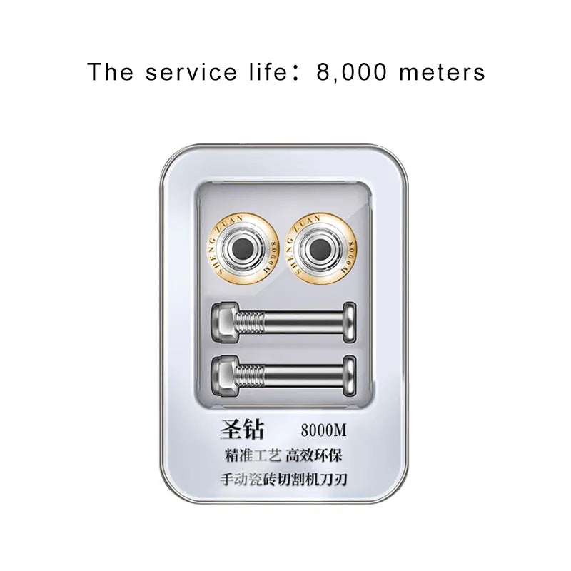 22mm Tungsten Carbide Tile Cutter Wheel Alloy Ceramic Glass Titanium Coated