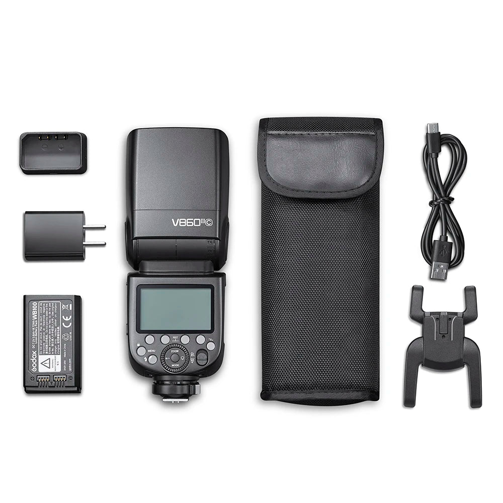 Godox V860III Li-Ion TTL HSS 2.4G Speedlite for Canon Nikon Sony Fuji