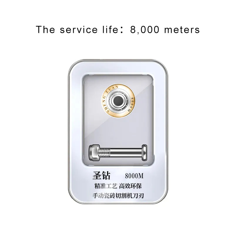 22mm Tungsten Carbide Tile Cutter Wheel Alloy Ceramic Glass Titanium Coated