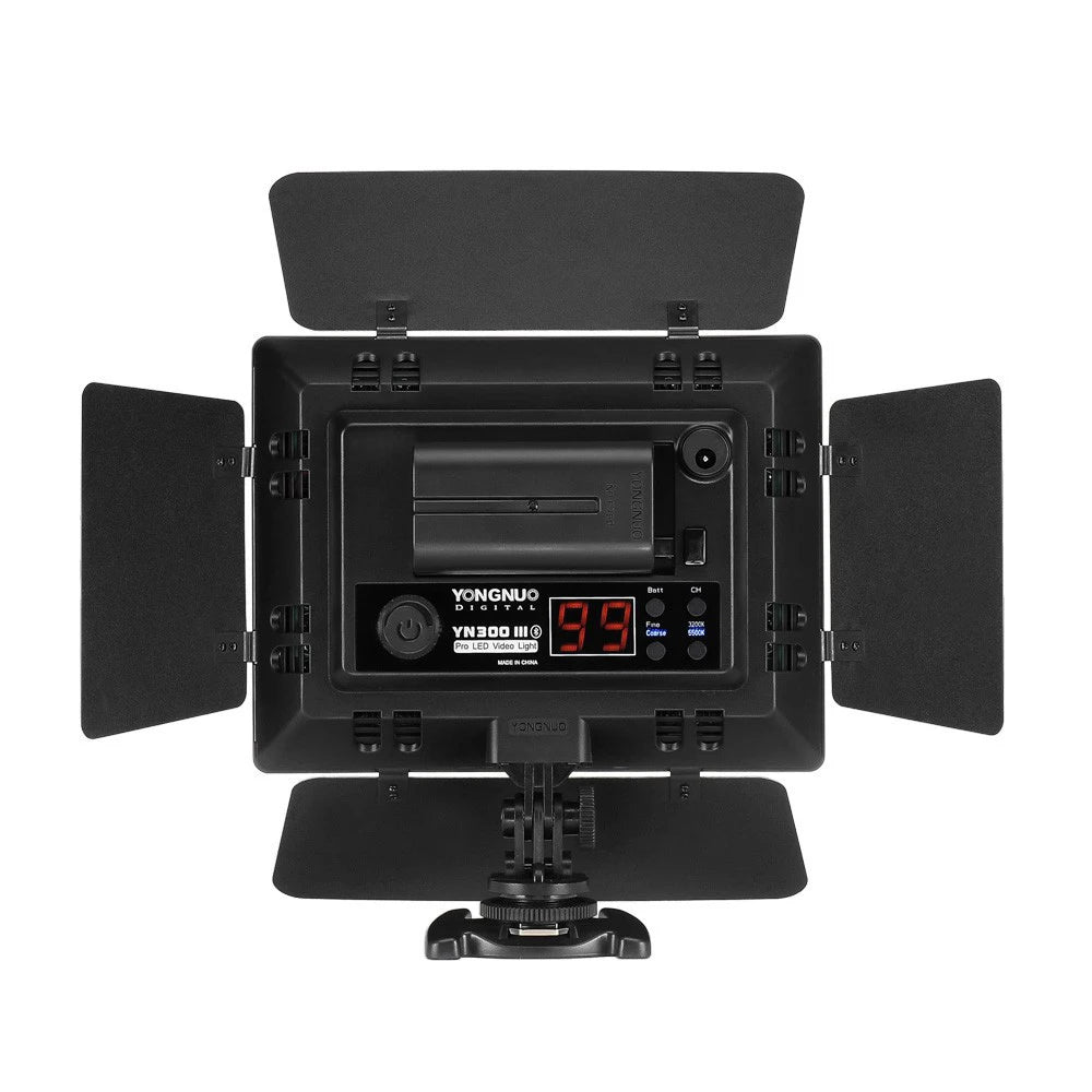 Yongnuo YN300 III LED Video Light 3200K–5600K Adjustable with Kit