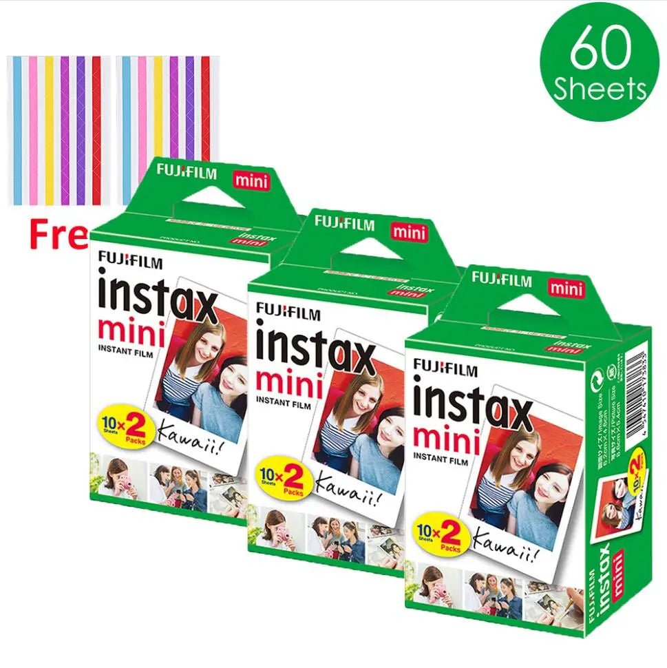 Fujifilm Instax Mini Film 10–100 Sheets with Photo Frame for Mini Cameras