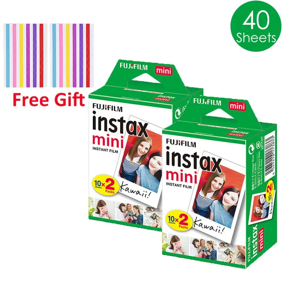 Fujifilm Instax Mini Film 10–100 Sheets with Photo Frame for Mini Cameras