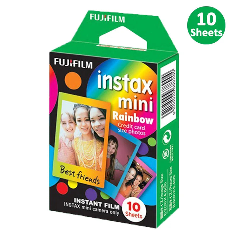 Fujifilm Instax Mini Film 10–100 Sheets with Photo Frame for Mini Cameras