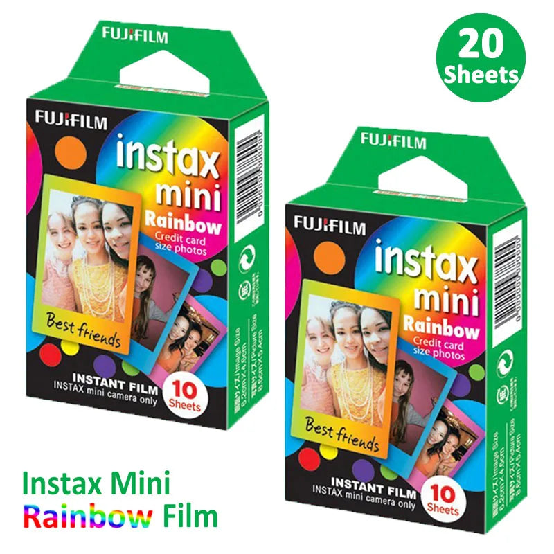 Fujifilm Instax Mini Film 10–100 Sheets with Photo Frame for Mini Cameras