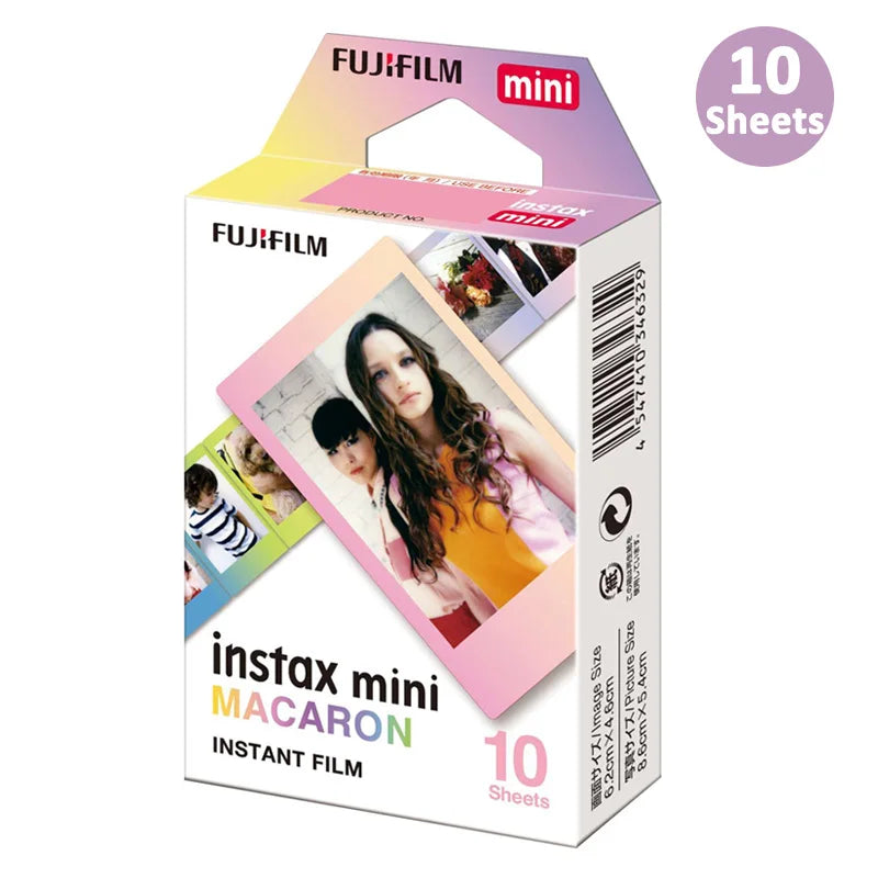 Fujifilm Instax Mini Film 10–100 Sheets with Photo Frame for Mini Cameras