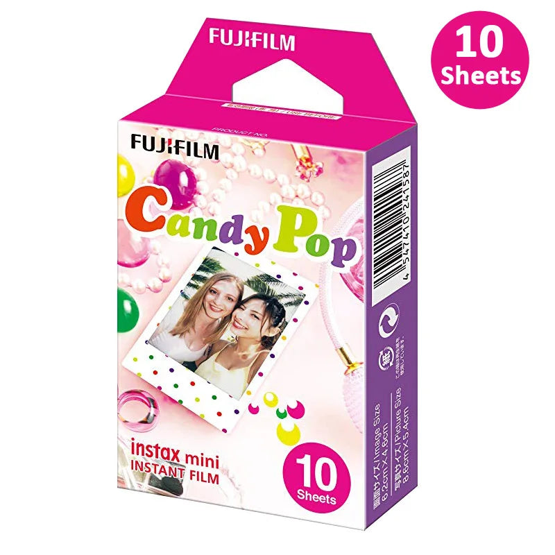 Fujifilm Instax Mini Film 10–100 Sheets with Photo Frame for Mini Cameras