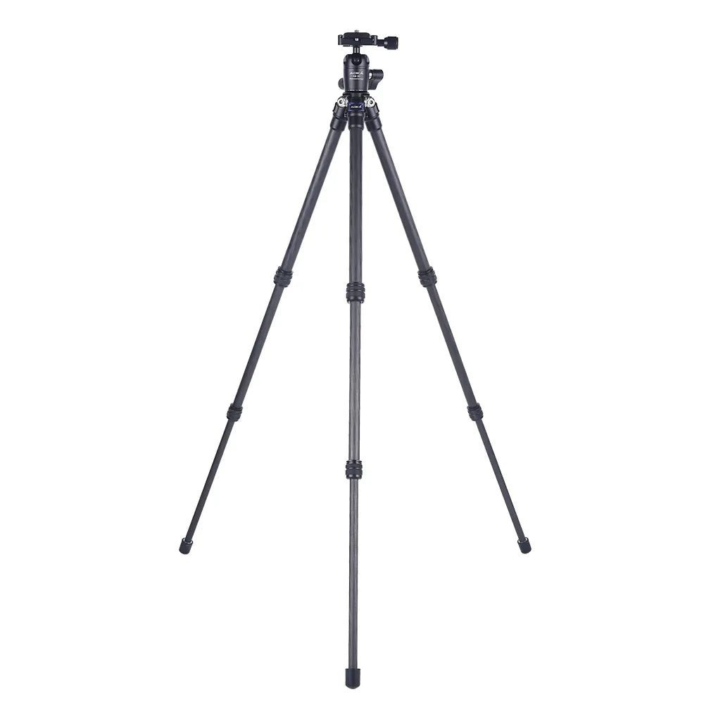 AOKA CMP163CL Carbon Fiber Mini Tripod 578g 2.5kg Load Travel Camera