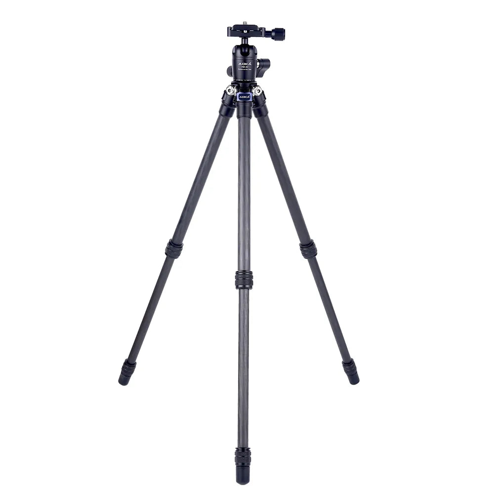 AOKA CMP163CL Carbon Fiber Mini Tripod 578g 2.5kg Load Travel Camera