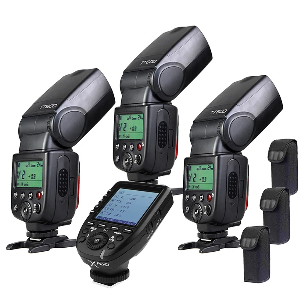 Godox TT600 GN60 2.4G Wireless Master/Slave Speedlite for DSLR Cameras