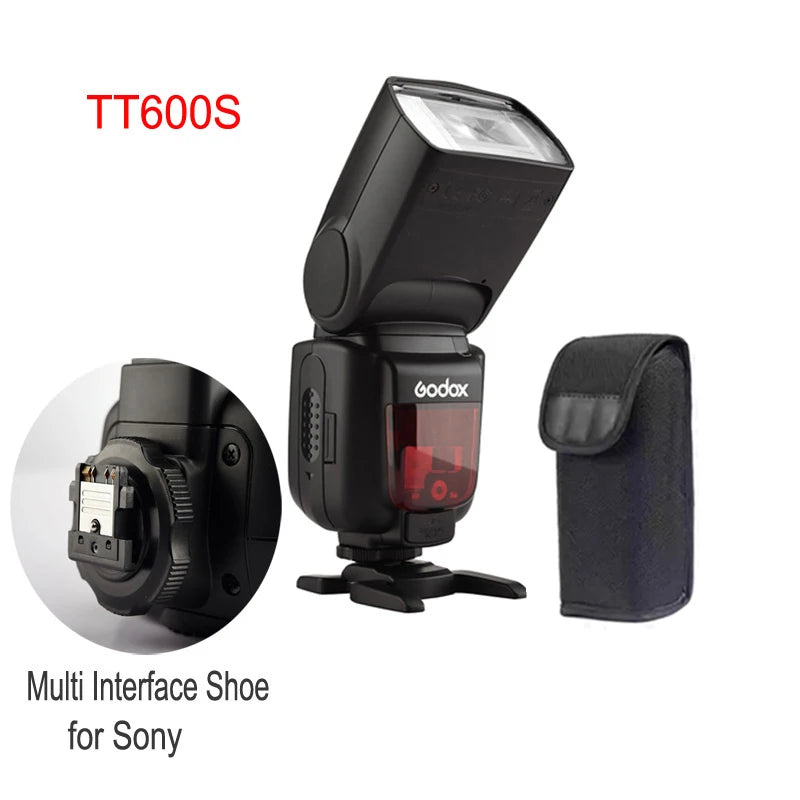 Godox TT600 GN60 2.4G Wireless Master/Slave Speedlite for DSLR Cameras