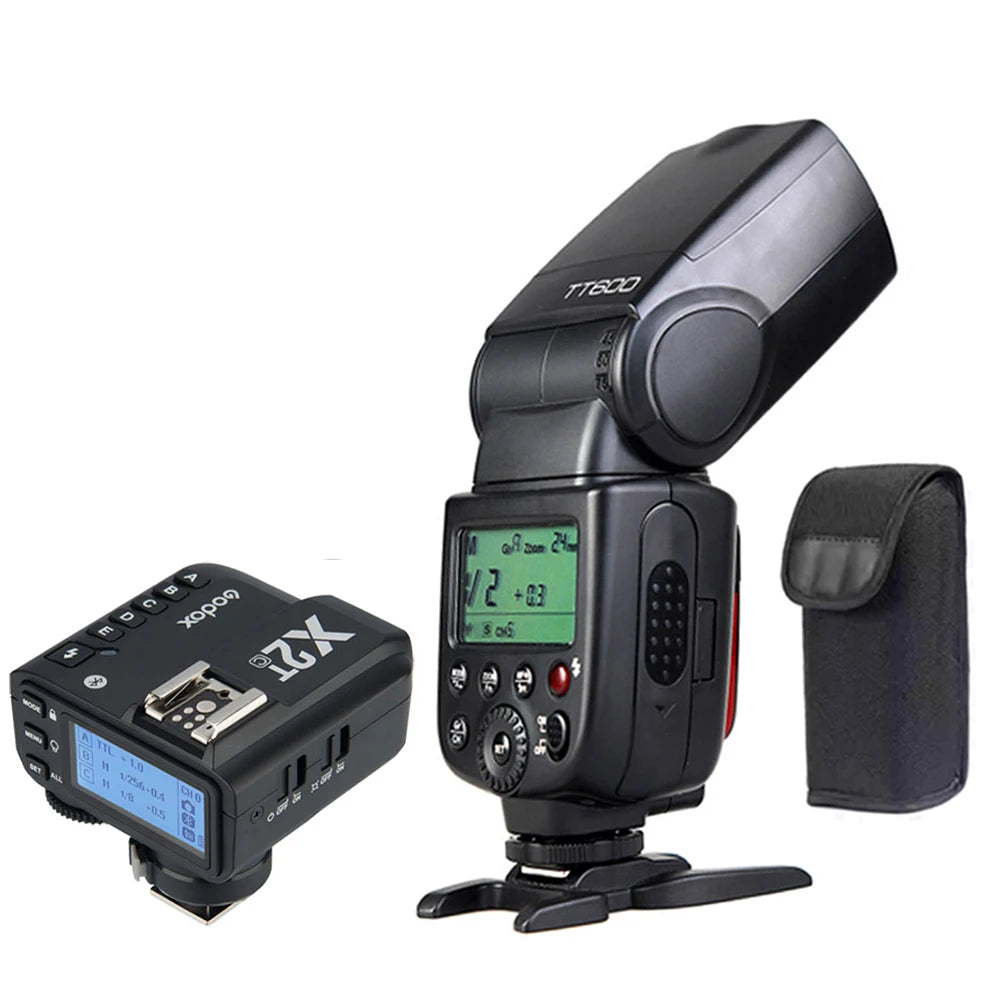 Godox TT600 GN60 2.4G Wireless Master/Slave Speedlite for DSLR Cameras