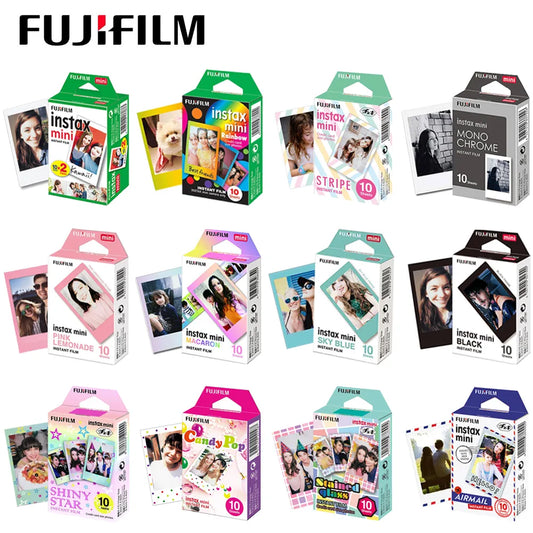 Fujifilm Instax Mini Film 10–100 Sheets with Photo Frame for Mini Cameras