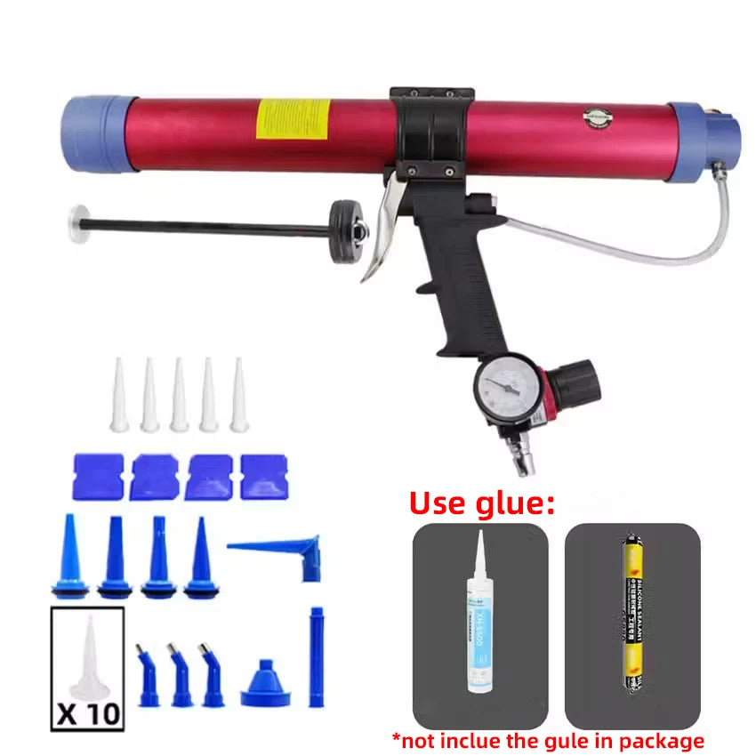 Pneumatic Caulking Gun 310ml/600ml Sausage Sealant Gun for Construction