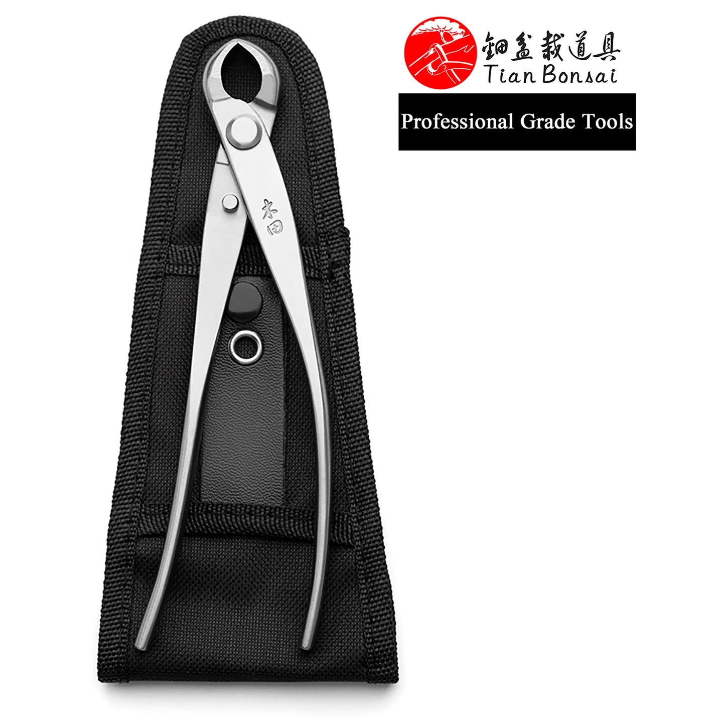 TianBonsai Professional Knob Cutter Concave Edge 4Cr13MoV Alloy Steel