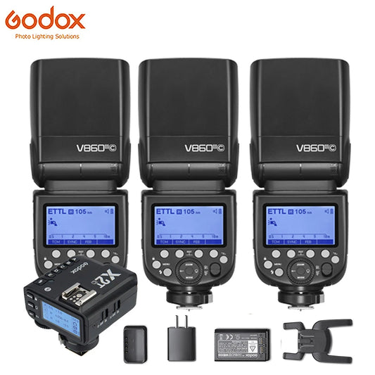 Godox V860III Li-Ion TTL HSS 2.4G Speedlite for Canon Nikon Sony Fuji