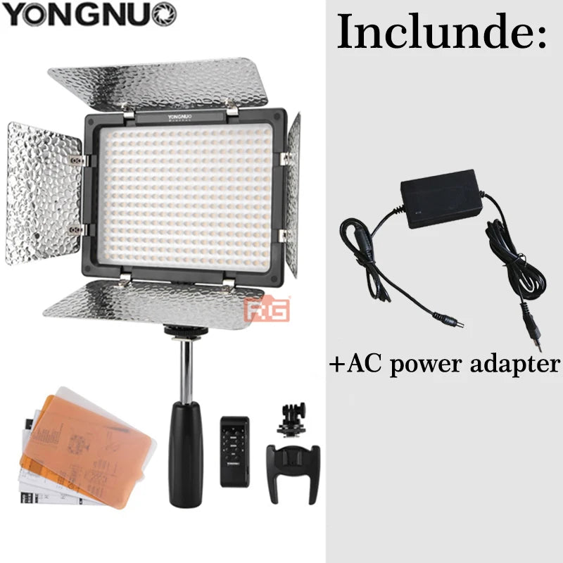 Yongnuo YN300 III LED Video Light 3200K–5600K Adjustable with Kit