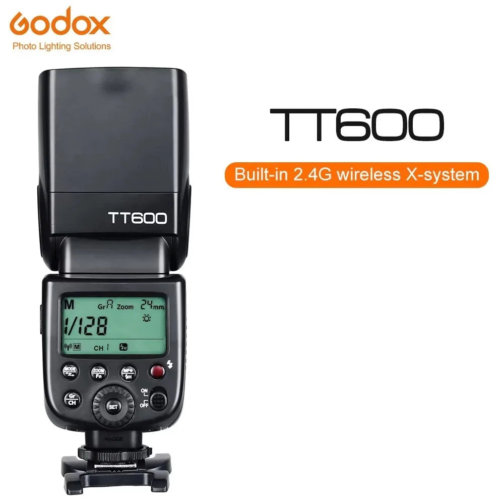 Godox TT600 / TT600-S GN60 2.4G Wireless Speedlite for Canon Nikon Sony