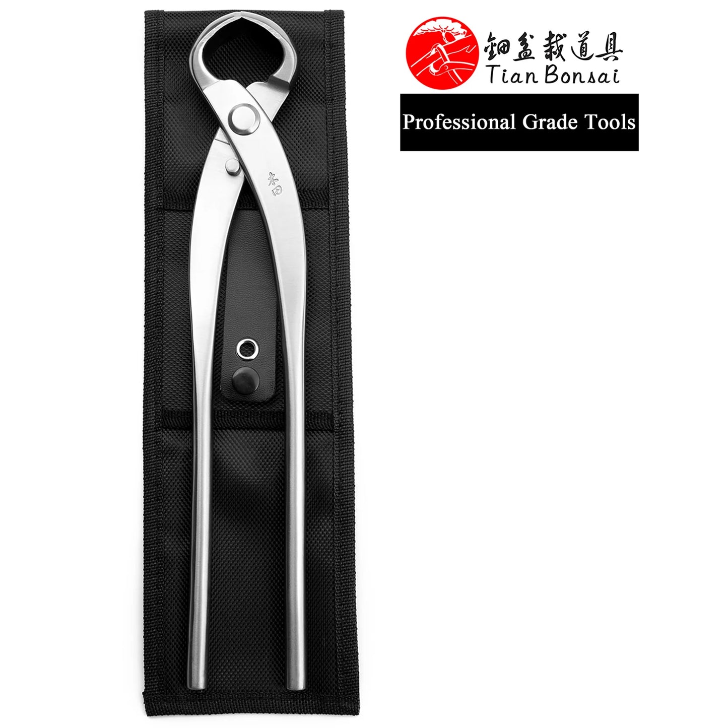 TianBonsai Professional Knob Cutter Concave Edge 4Cr13MoV Alloy Steel